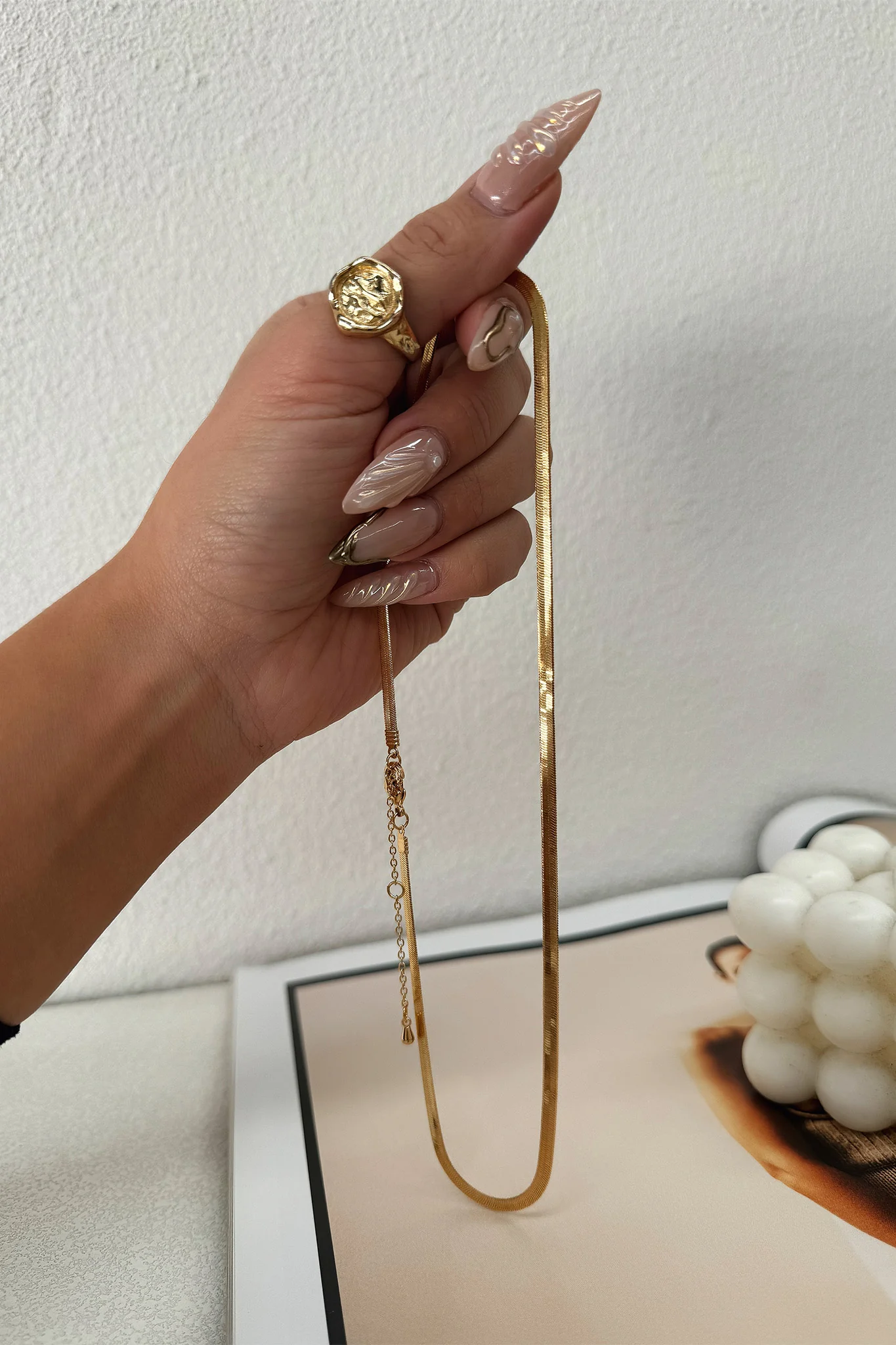 Imelda Snake Chain - 18K Gold Plated