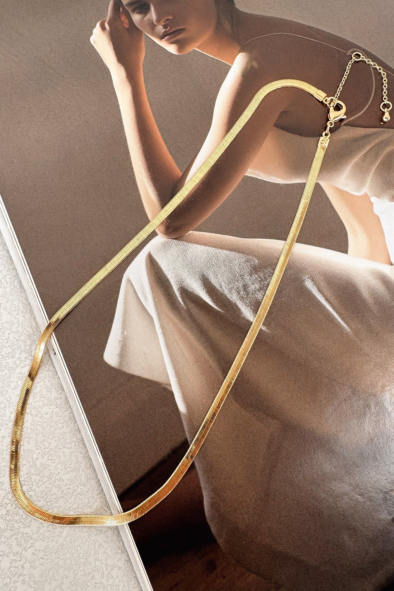 Imelda Snake Chain - 18K Gold Plated