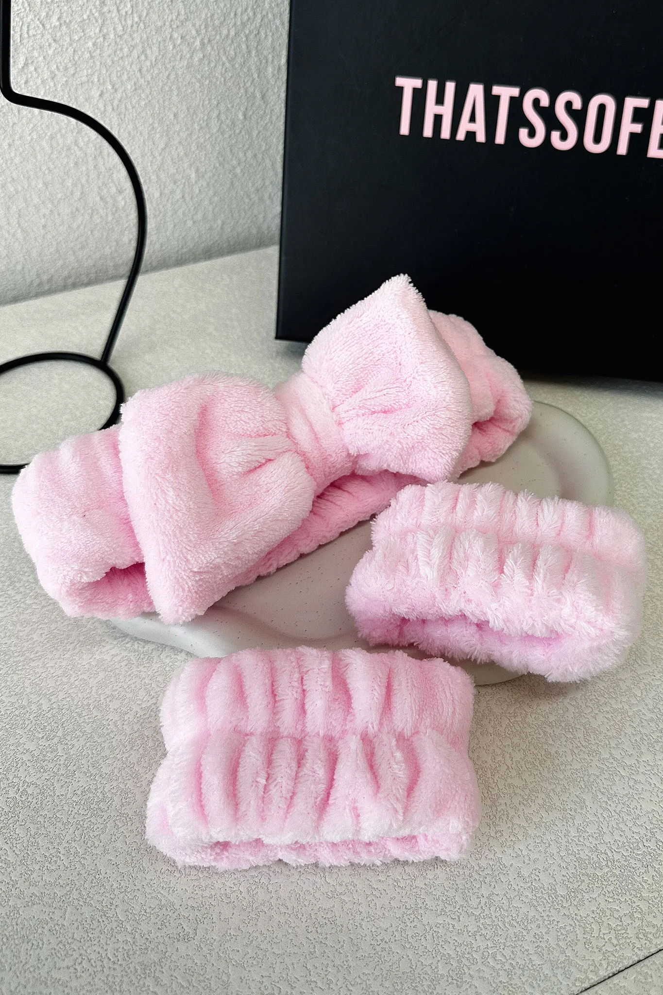 TSF Headband and Wristband Set - Pink