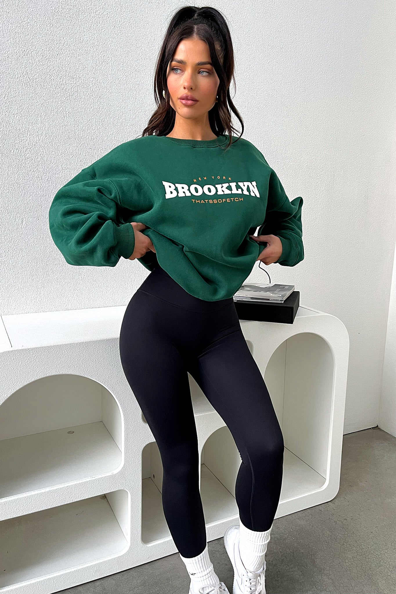 Brooklyn Crewneck - Emerald