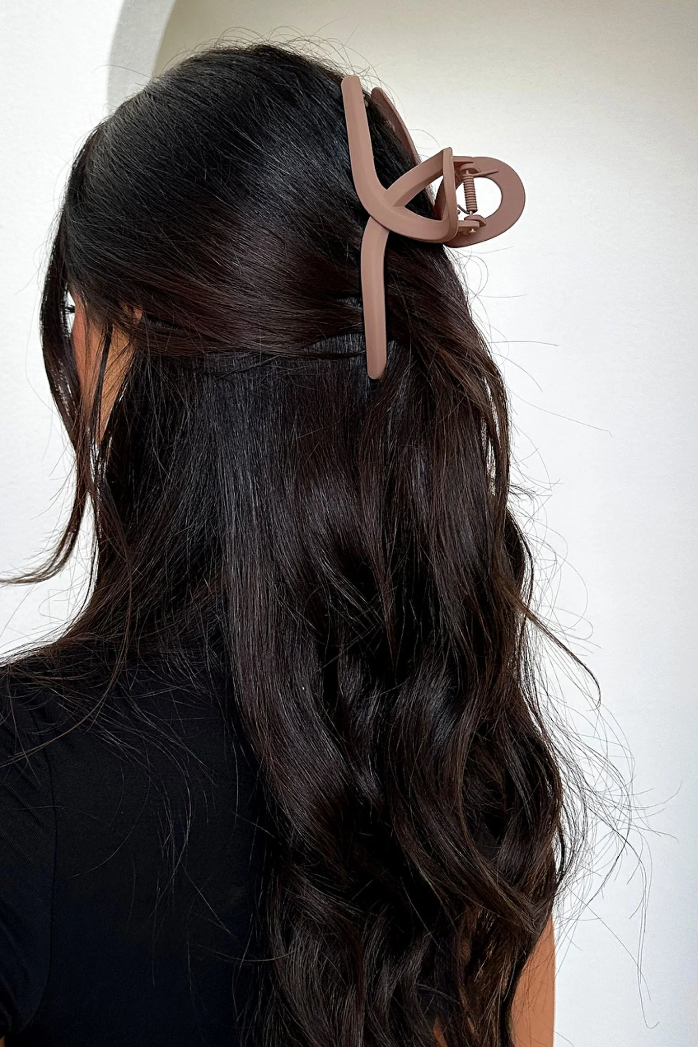Kayla Claw Clip - Brown