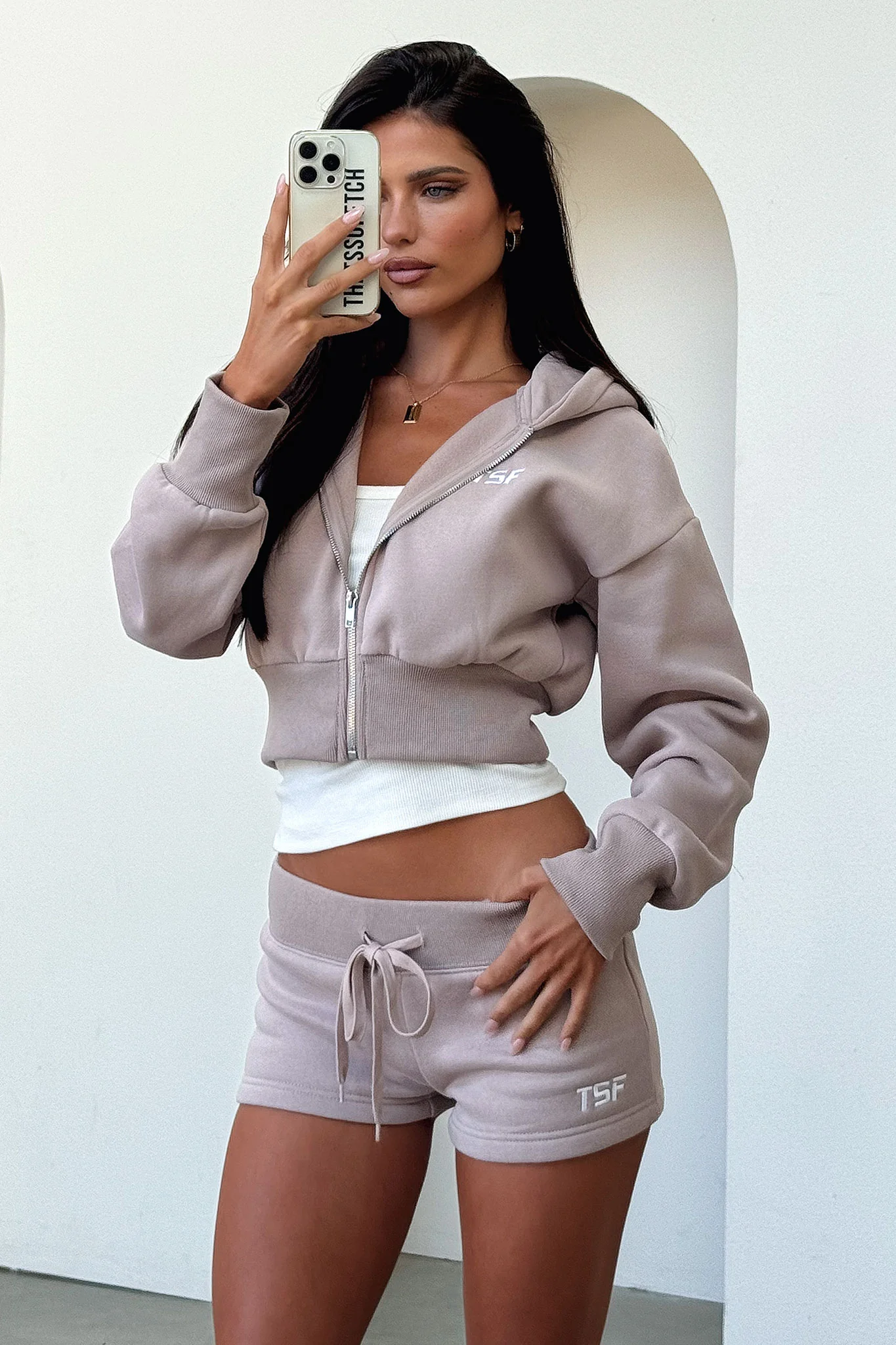 Kaztek Low Rise Shorts - Mocha
