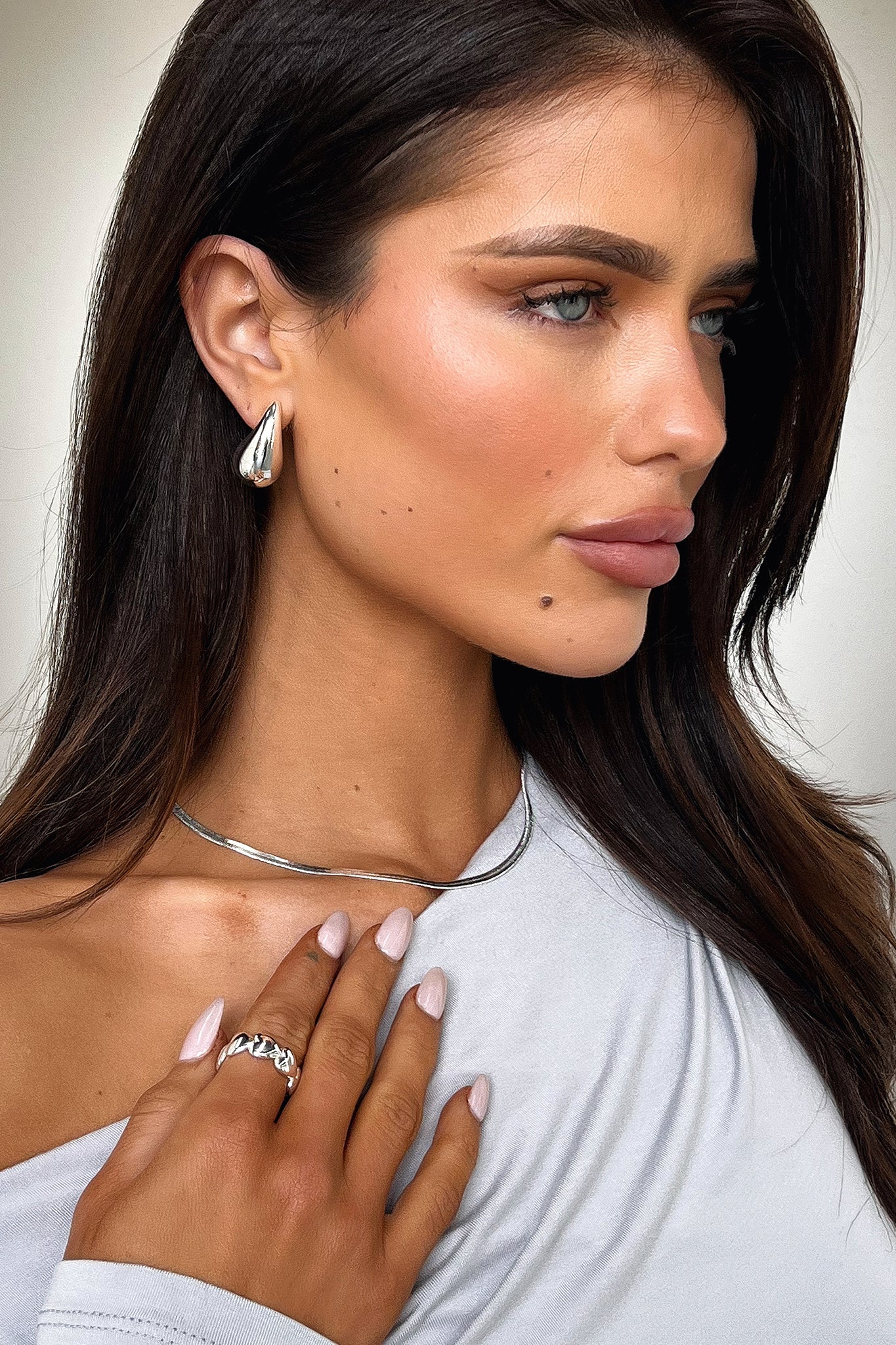 Imelda Snake Chain - Silver