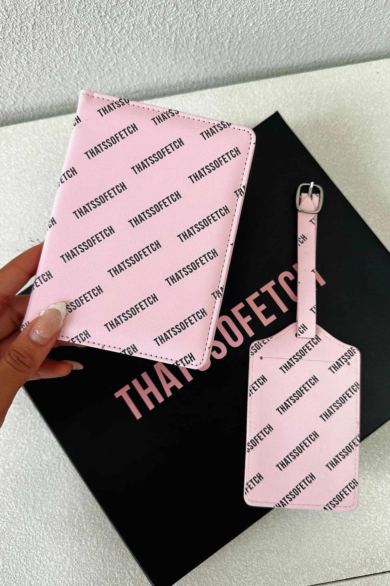 TSF Passport Holder and Luggage Tag Set
