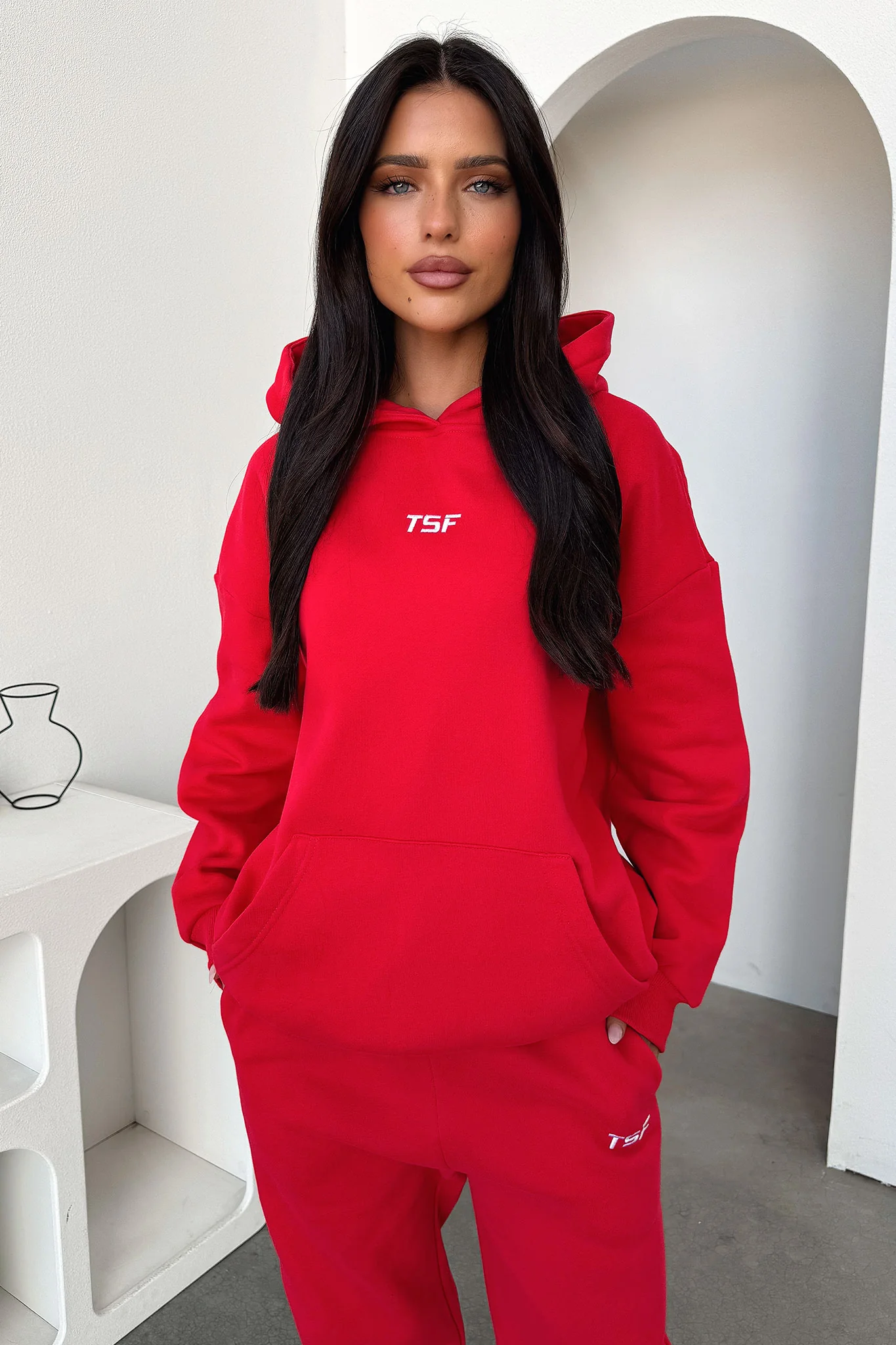 Kaztek Hoodie - Red