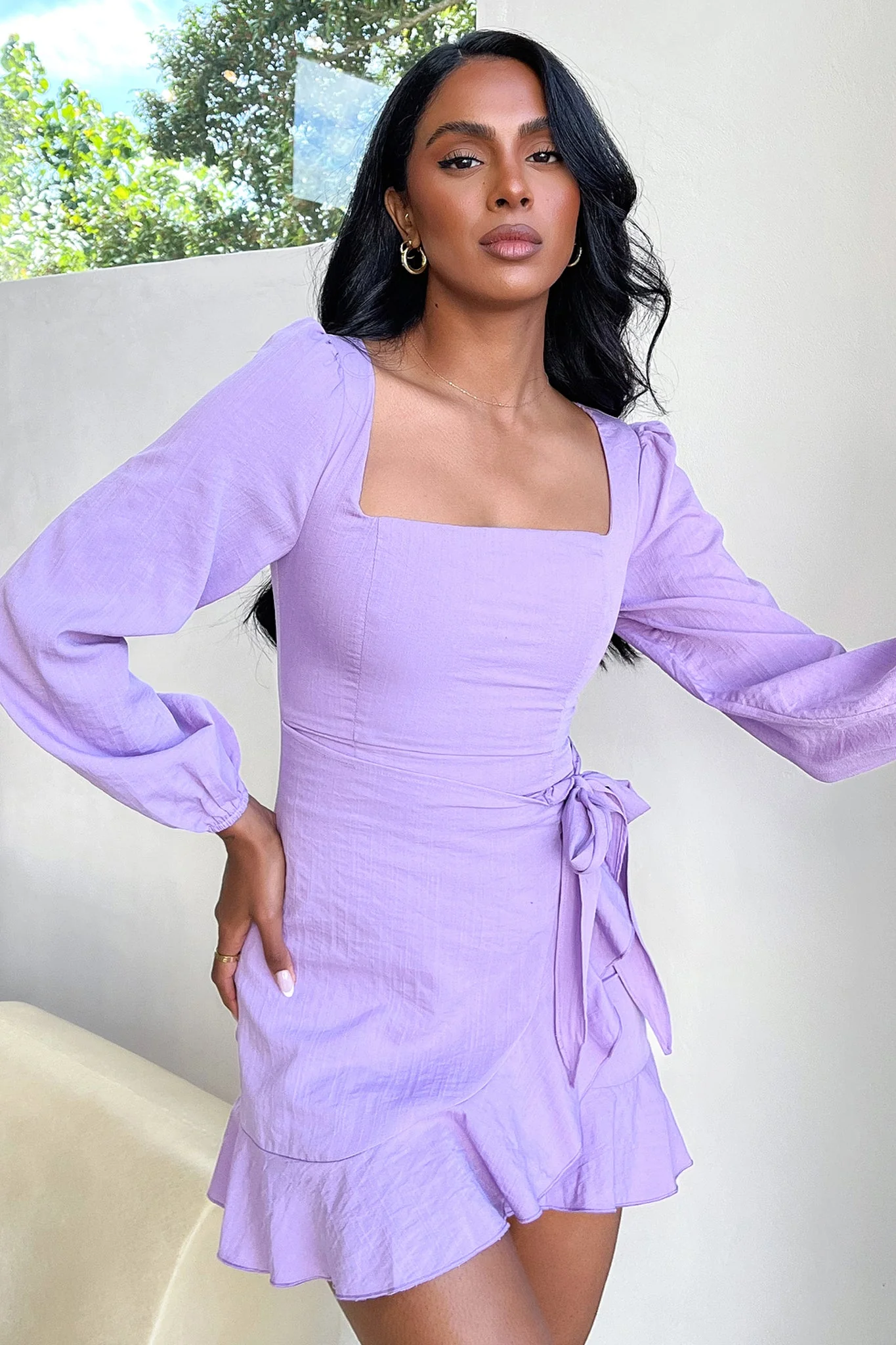 16929-silvana-long-sleeve-wrap-mini-dress-lilac-1.webp
