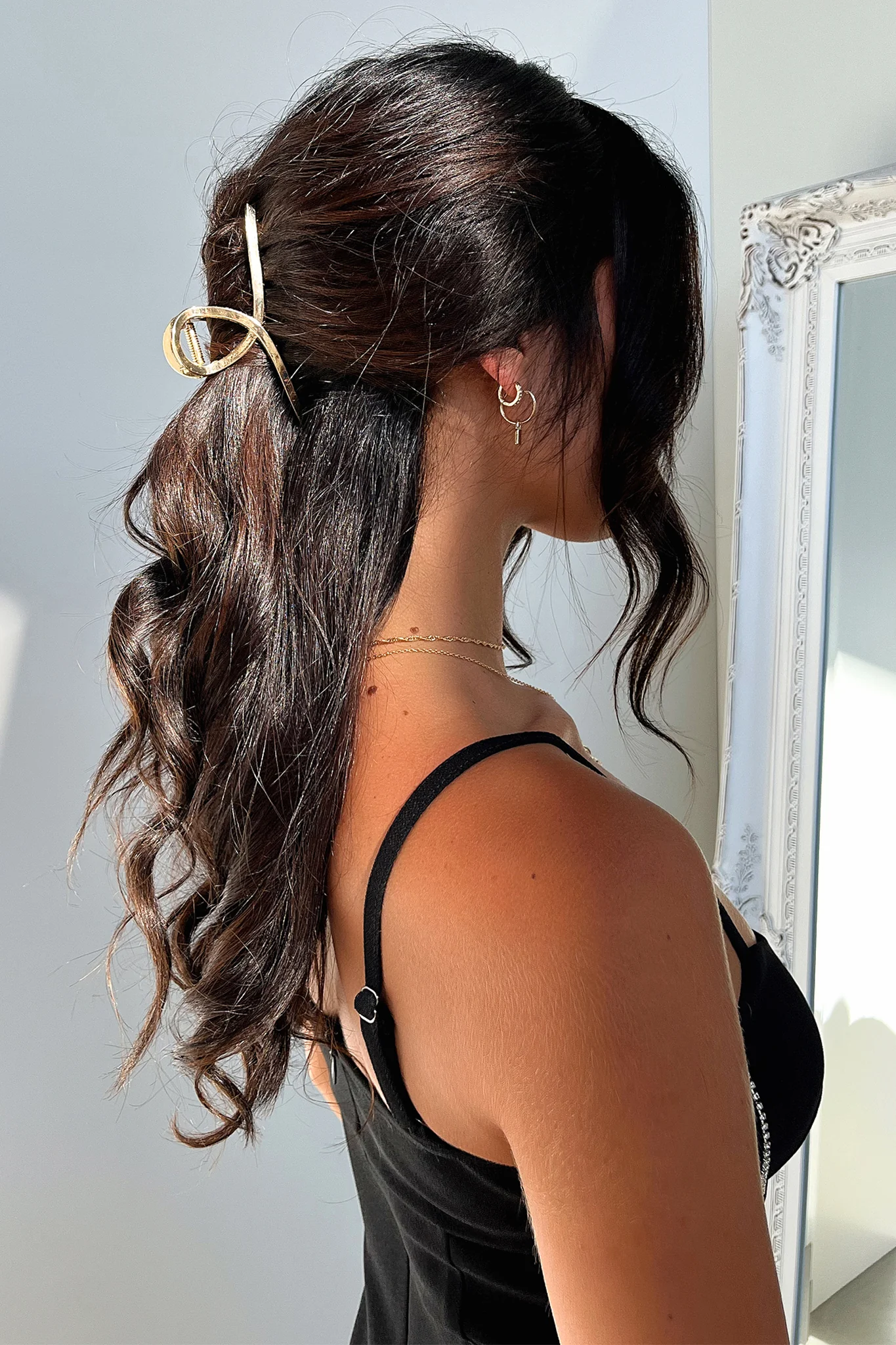 Liani Claw Clip - Gold