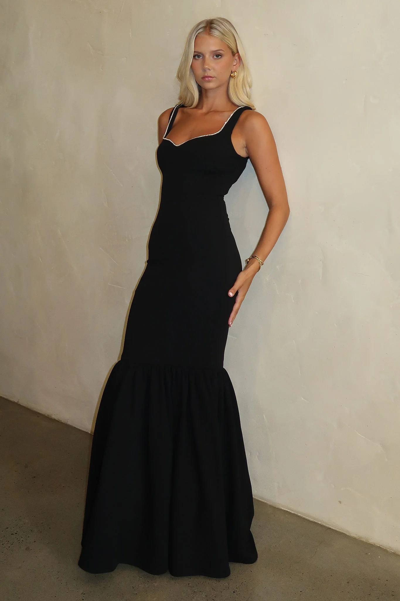 Emberly Maxi Dress - Black
