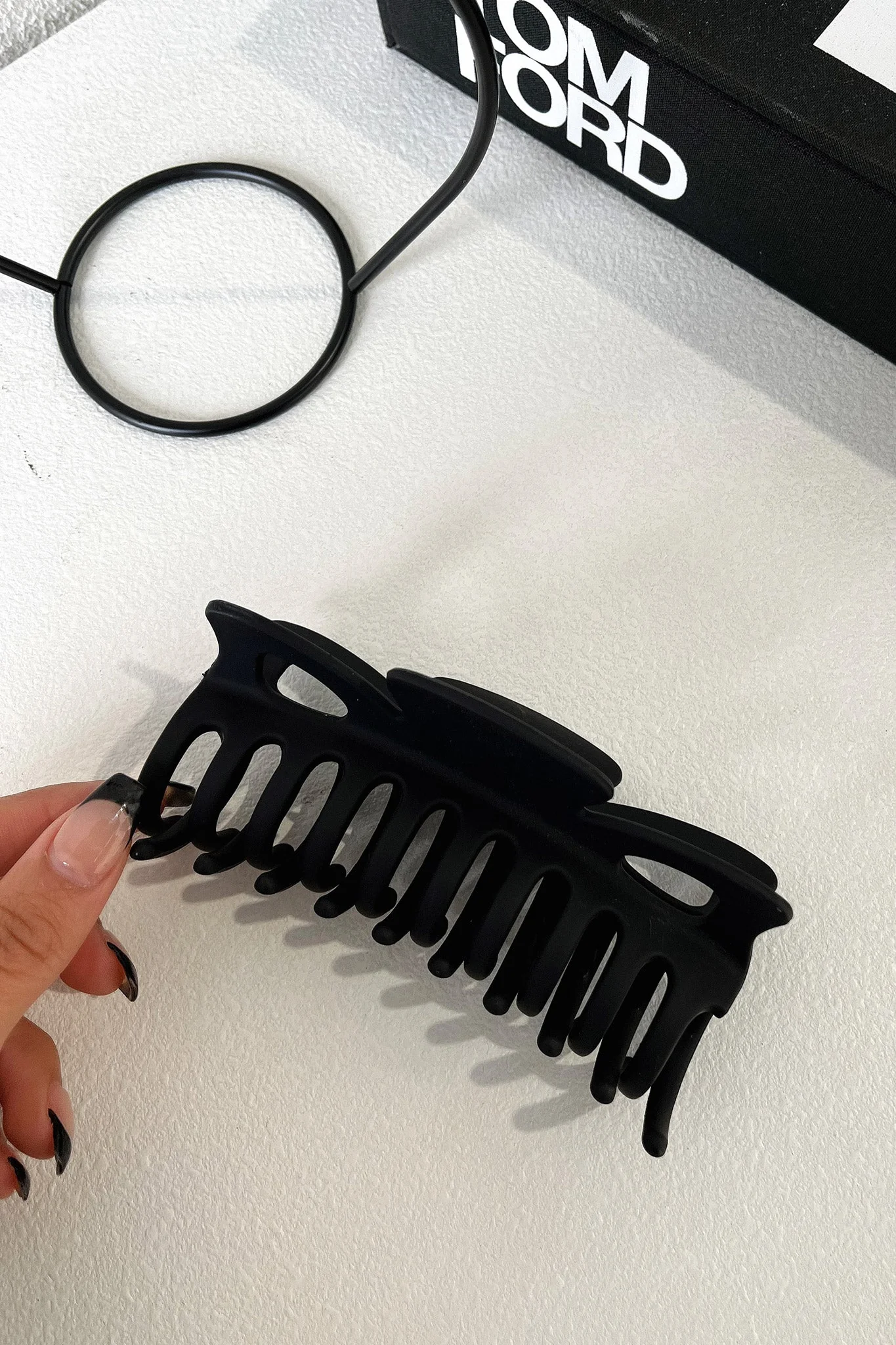 Eli Claw Clip - Black