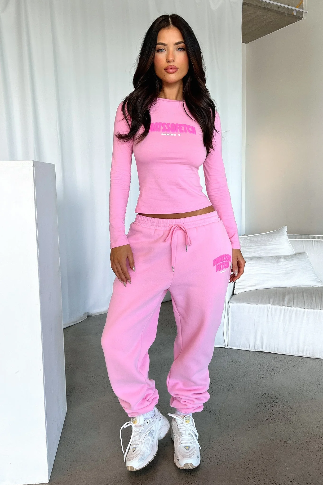 Series 5 Long Sleeve Tee - Pink