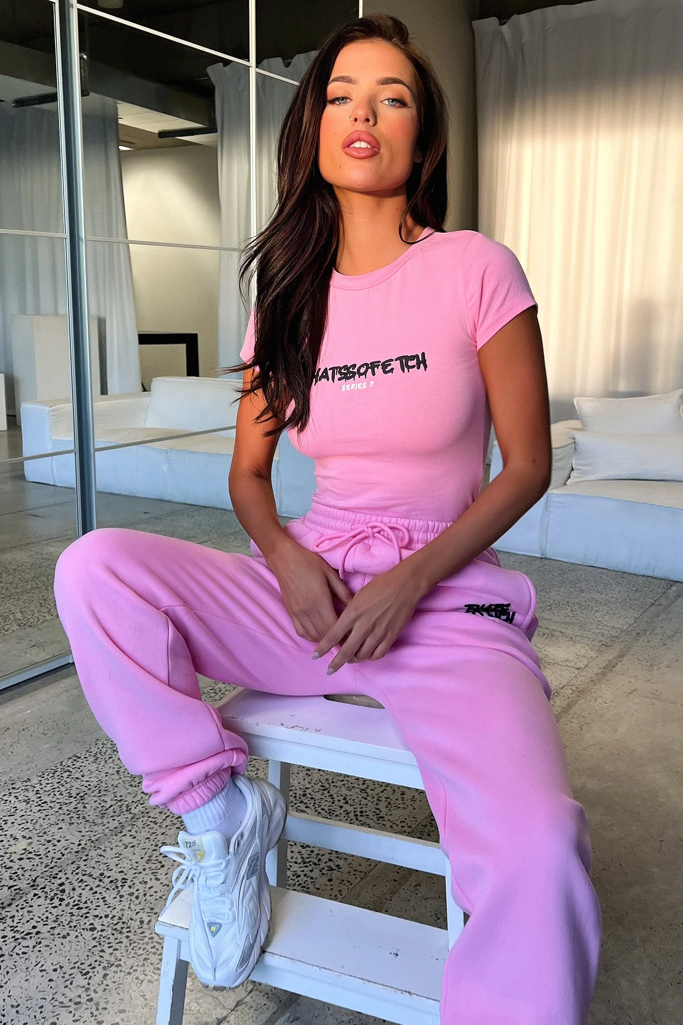 Series 7 Tee - Pink