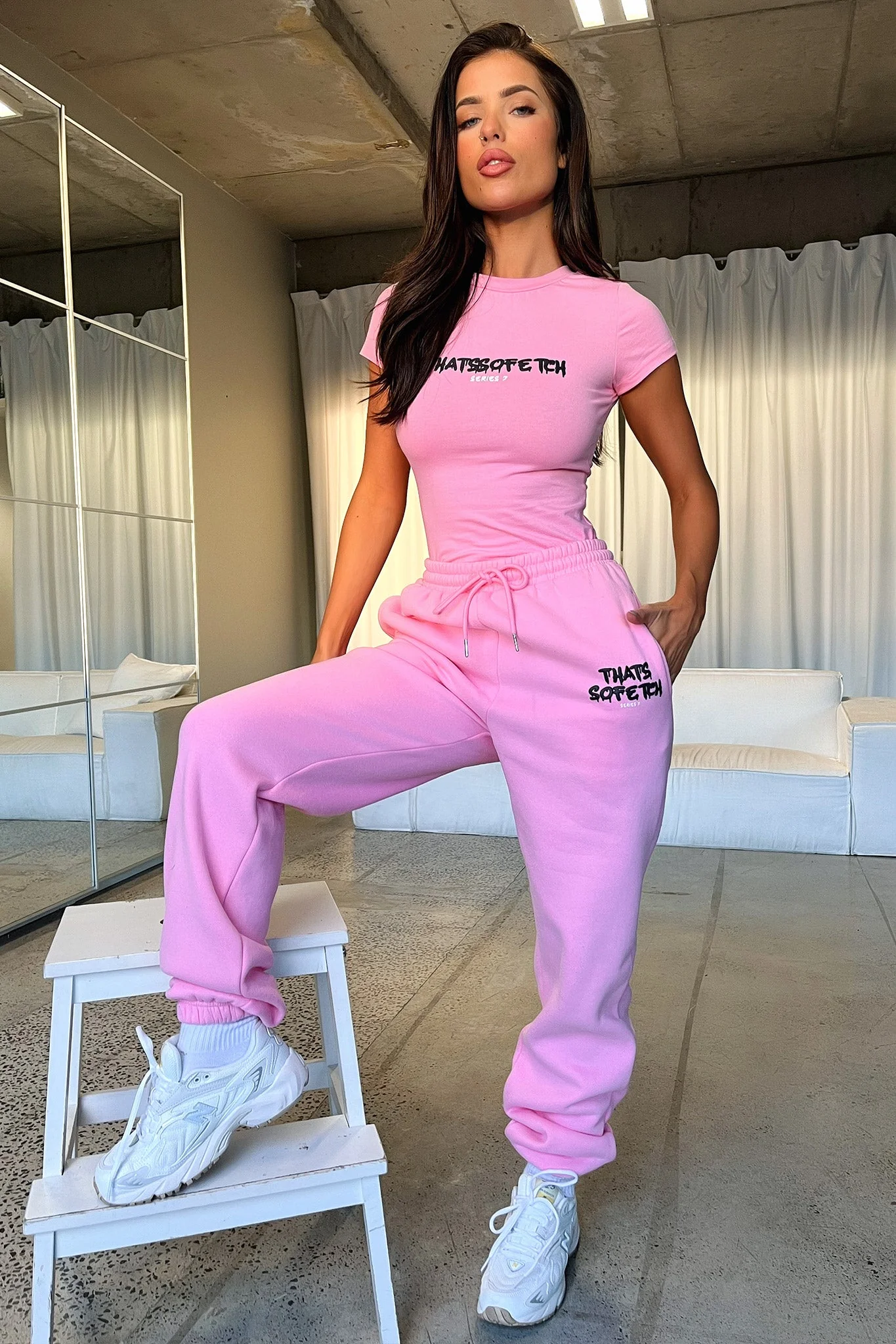 Series 7 Tee - Pink