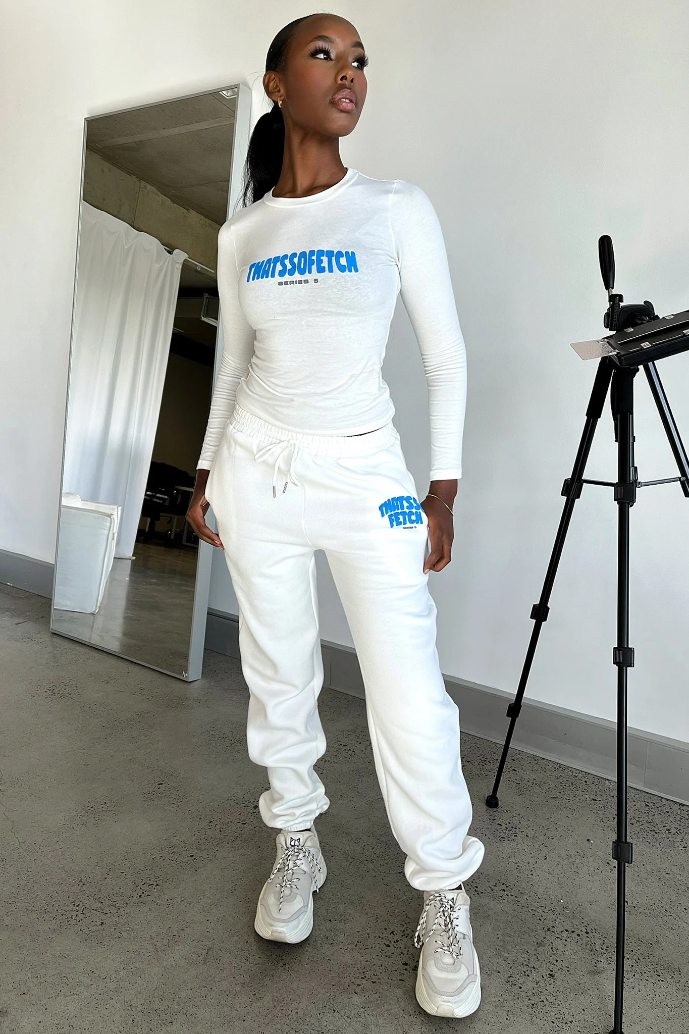 Series 5 Long Sleeve Tee - White